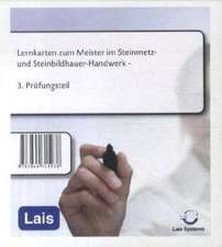 Lernkarten zum Meister im Steinmetz- und Steinbildhauer-Handwerk