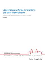 Länderübergreifende Innovations- und Wissensnetzwerke