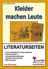 Kleider machen Leute - Literaturseiten