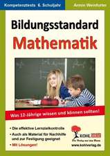 Bildungsstandard Mathematik - Was 12-Jährige wissen und können sollten!