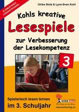 Kohls kreative Lesespiele / 3. Schuljahr