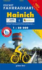 Hainich Pocket Fahrradkarte 1 : 50 000