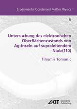 Untersuchung des elektronischen Oberflächenzustands von Ag-Inseln auf supraleitendem Niob(110)