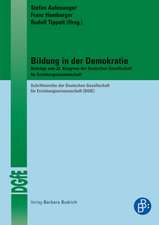 Bildung in der Demokratie