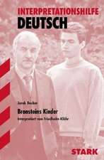 Bronsteins Kinder. Interpretationshilfe Deutsch