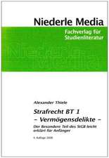 Strafrecht (BT) 1 Vermögensdelikte