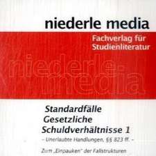 Standardfälle Gesetzliche Schuldverhältnisse 1