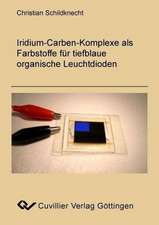 Iridium Carben Komplexe als Farbstoffe für tiefblaue organische Leuchtdioden