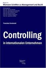 Controlling in internationalen Unternehmen