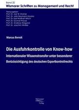 Die Ausfuhrkontrolle von Know-how