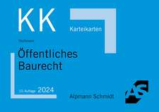 Karteikarten Öffentliches Baurecht