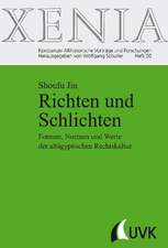 Richten und Schlichten