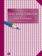 Haushaltsbuch zum Eintragen