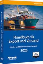 Handbuch für Export und Versand