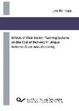 Effects of Distribution Planning Systems on the Cost of Delivery in Unique Make-to-Order Manufacturing