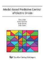 Model-Based Predictive Control of Electric Drives