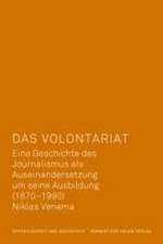 Das Volontariat