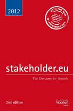 Stakeholder.Eu 2012: The Directory for Brussels