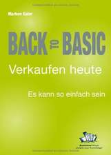 Back to Basic - Verkaufen heute