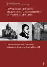 Historisches Handbuch der jüdischen Gemeinschaften in Westfalen und Lippe. Detmold