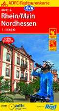 ADFC-Radtourenkarte 16 Rhein/Main Nordhessen 1:150.000, reiß- und wetterfest, GPS-Tracks Download