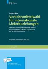 Verkehrsmittelwahl für internationale Lieferbeziehungen