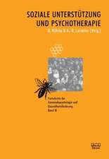 Soziale Unterstützung und Psychotherapie