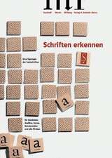 Schriften erkennen