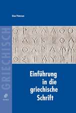 Einführung in die griechische Schrift