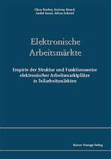 Elektronische Arbeitsmärkte