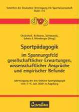 Sportpädagogik im Spannungsfeld gesellschaftlicher Erwartungen, wissenschaftlicher Ansprüche und empirischer Befunde