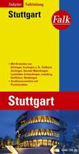 Falk Stadtplan Falkfaltung Stuttgart 1: 22 500