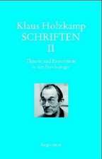 Schriften 2: Theorie und Experiment in der Psychologie