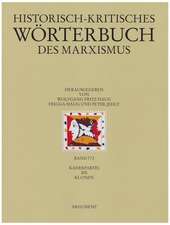 Historisch-kritisches Wörterbuch des Marxismus