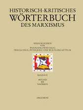 Historisch-kritisches Wörterbuch des Marxismus / Mitleid bis Nazismus