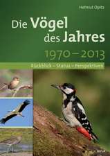 Die Vögel des Jahres 1970-2013