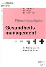 Führungsaufgabe Gesundheitsmanagement