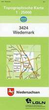 Wedemark 1 : 25 000. (TK 3424/N)