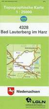 Bad Lauterberg im Harz 1 : 25 000. (TK 4328/N)