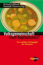 Volksgemeinschaft statt Kapitalismus?