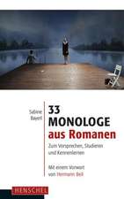 33 Monologe aus Romanen