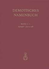 Demotisches Namenbuch Gesamtband