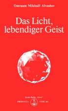 Das Licht, lebendiger Geist