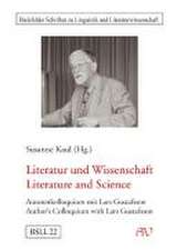 Literatur und Wissenschaft.<BR>Literature and Science