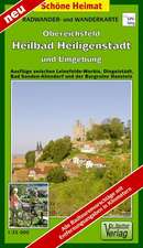 Obereichsfeld, Heilbad Heiligenstadt und Umgebung 1 : 35 000. Radwander- und Wanderkarte