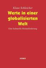 Werte in einer globalisierten Welt