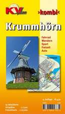 Krummhörn & Greetsiel (mit 19 Detailkarten), KVplan, Radkarte/Freizeitkarte/Stadtplan, 1:30.000 / 1:7.500