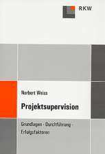 Projektsupervision.