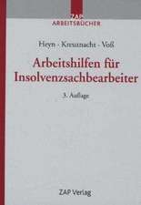 Arbeitshilfen für Insolvenzsachbearbeiter