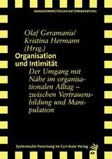 Organisation und Intimität